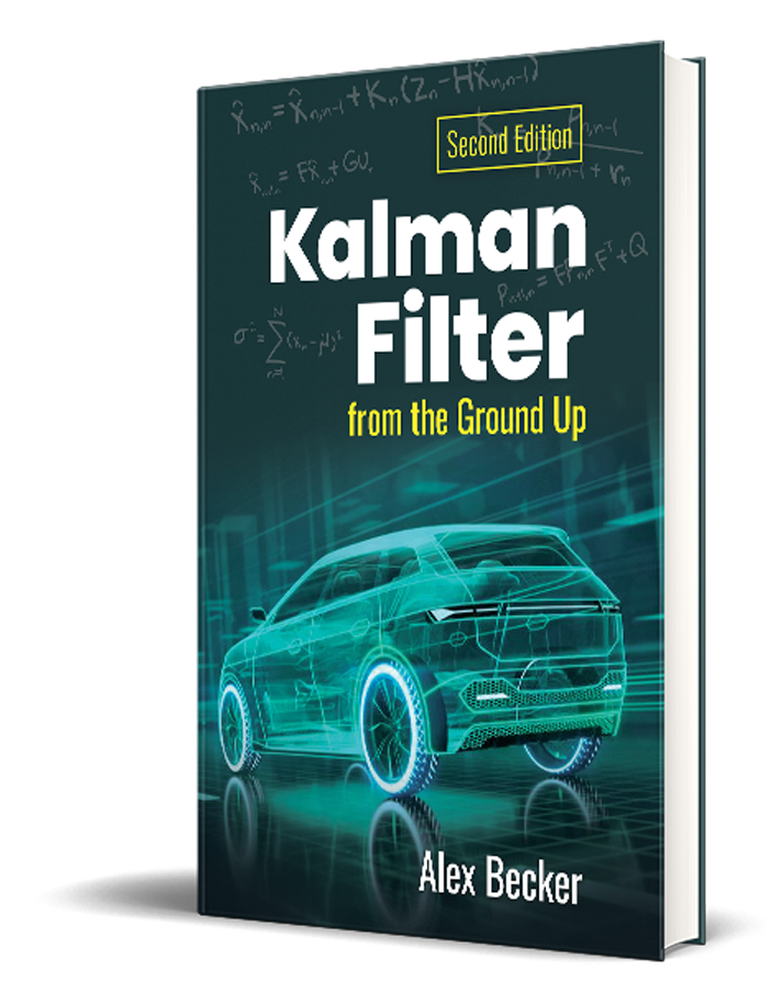 Kalman Filter from the Ground Up book